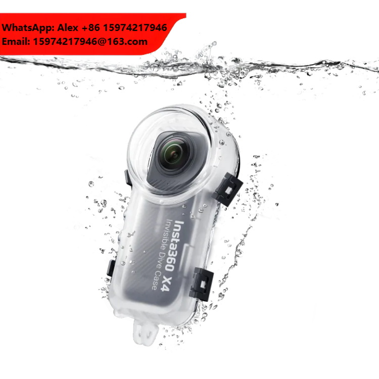 Insta360 Camera X4 - Boîtier de plongée invisible Insta360 X4,