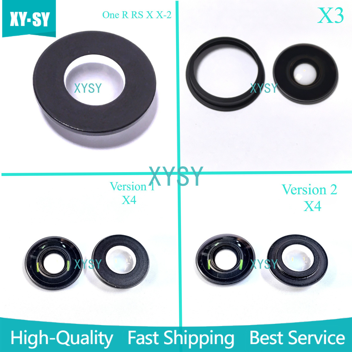 Insta360 Camera X4 - Verre d'objectif Fisheye pour caméra d'action