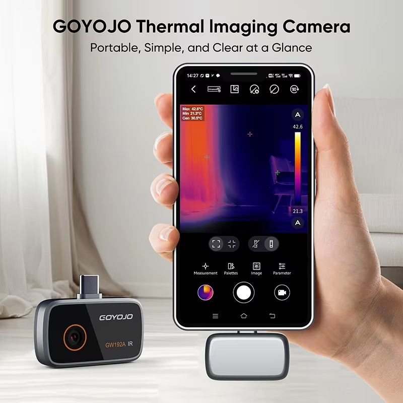 Electronics Repair Images - GW192A caméra d'imagerie thermique 192X192 réparation