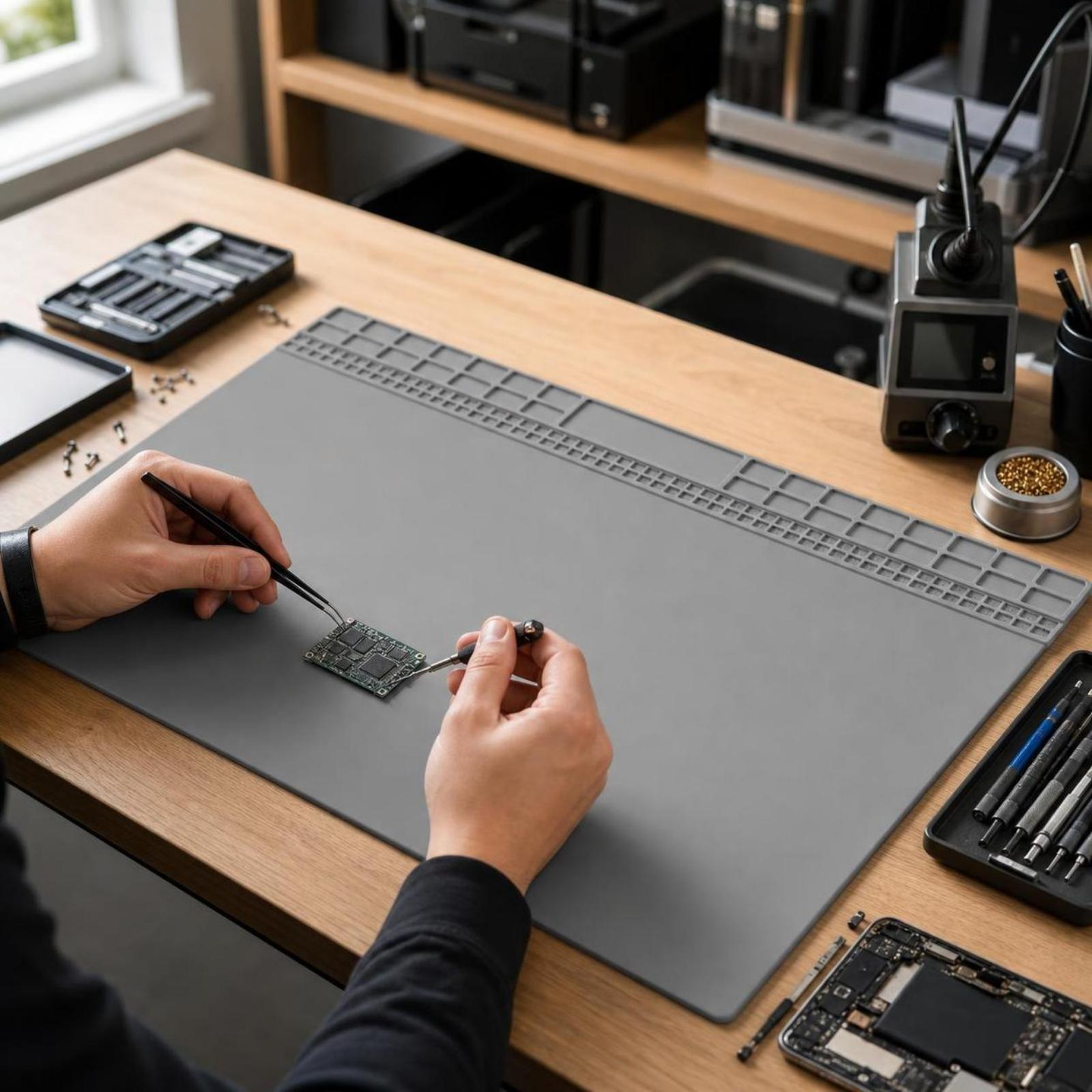 Tapis de soudage en silicone r - Electronic Repair avis et prix
