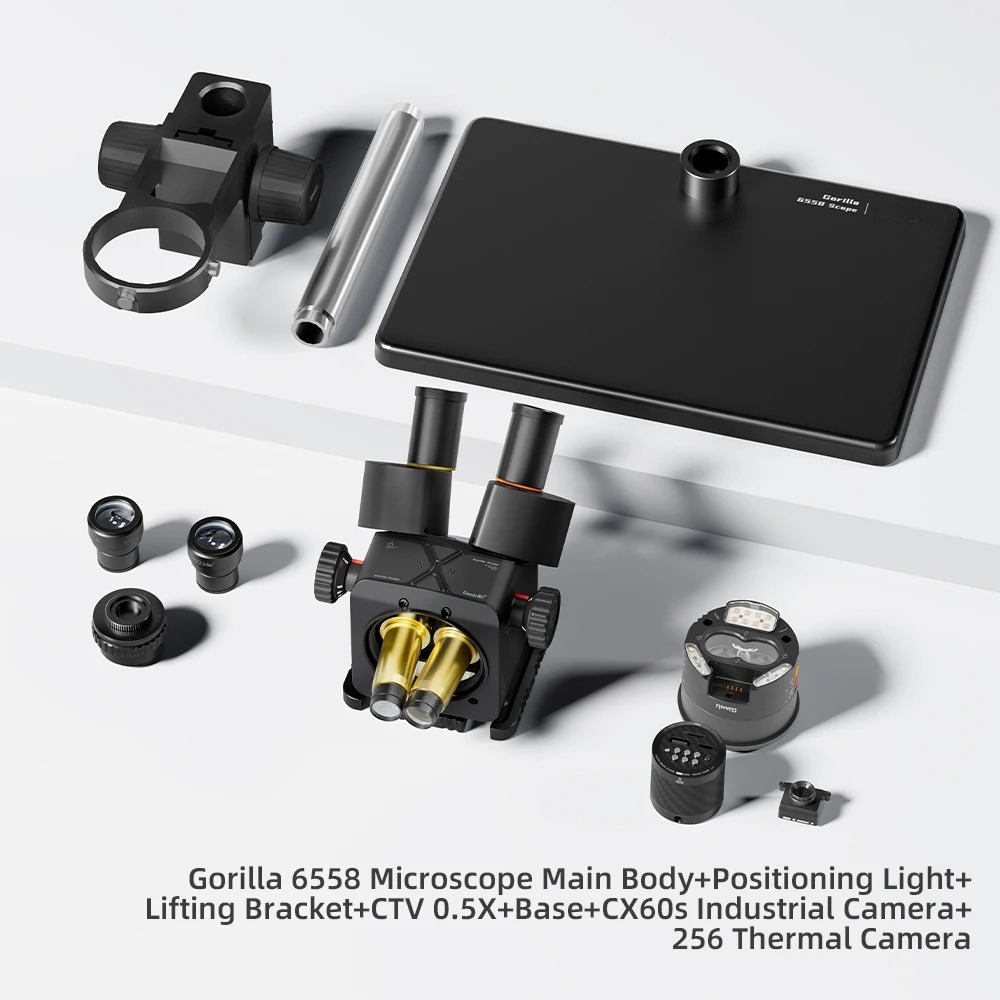 Microscope trinoculaire Qianli - Electronic Repair avis et prix
