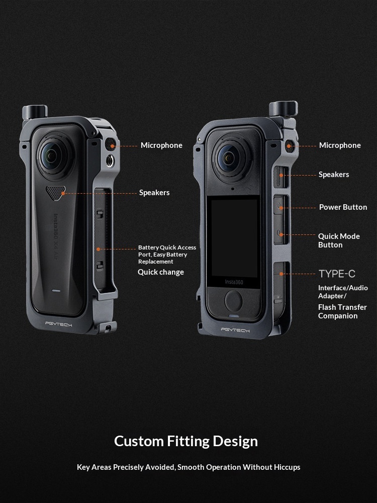 PGYTECH Cage de protection en  - Insta360 Camera X4 avis et prix