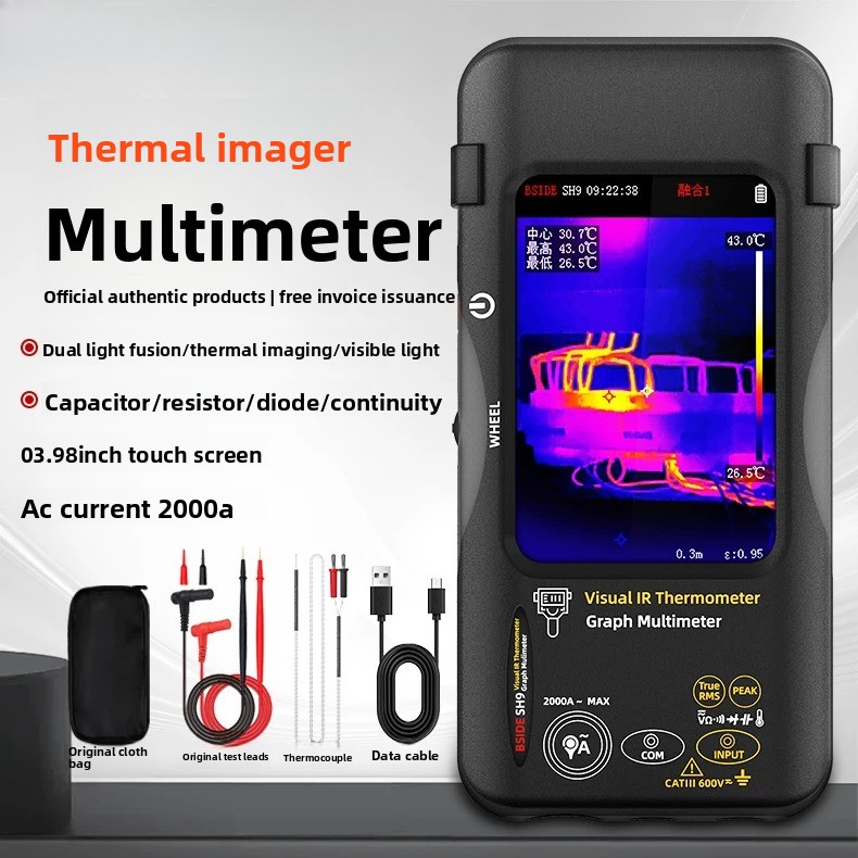 Multimètre thermique BSIDE SH9 - Electronics Repair Images avis et prix