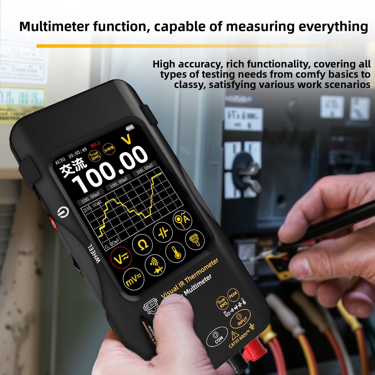 Multimètre thermique BSIDE SH9 - Electronics Repair Images avis et prix